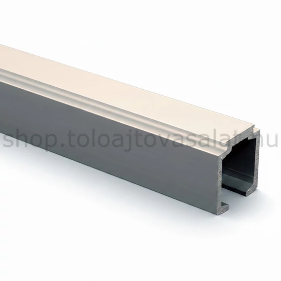 MS-40-4 standard alumínium futósín beltéri tolóajtóhoz, 4000 mm hosszúságban