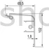 Kép 2/2 - Eloxált alumínium takaróprofil az MS80/EPA-2 sínhez – 200 cm