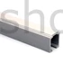 Kép 1/2 - MS-80-1.5 standard alumínium futósín beltéri tolóajtóhoz, 1500 mm hosszúságban